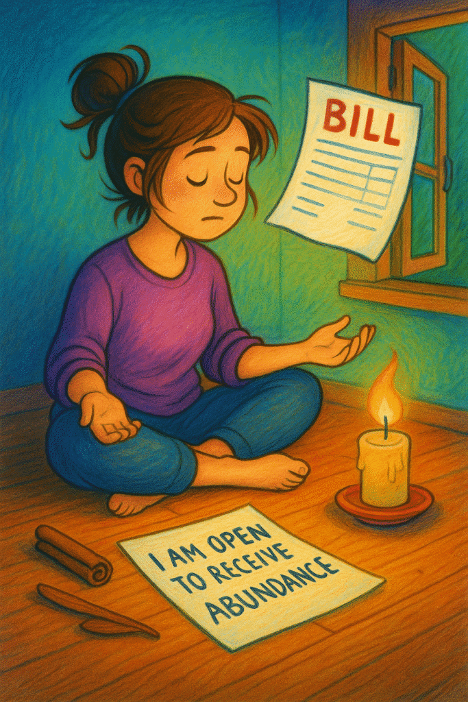 I Did an Abundance Ritual… and Got a Bill Instead