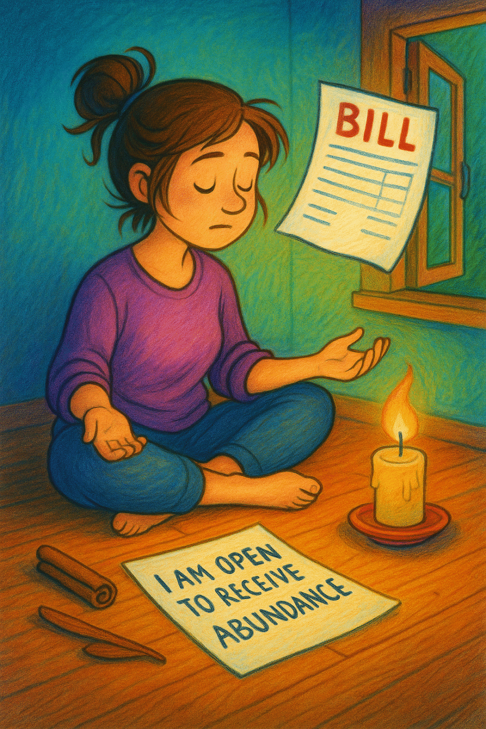 I Did an Abundance Ritual… and Got a Bill Instead