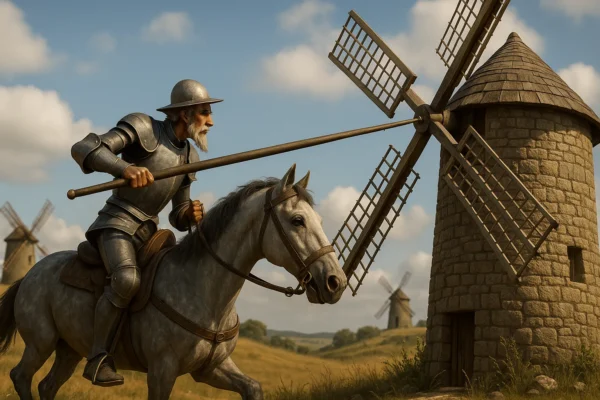 Don’t Be Don Quixote. Remember the World Before the Noise.