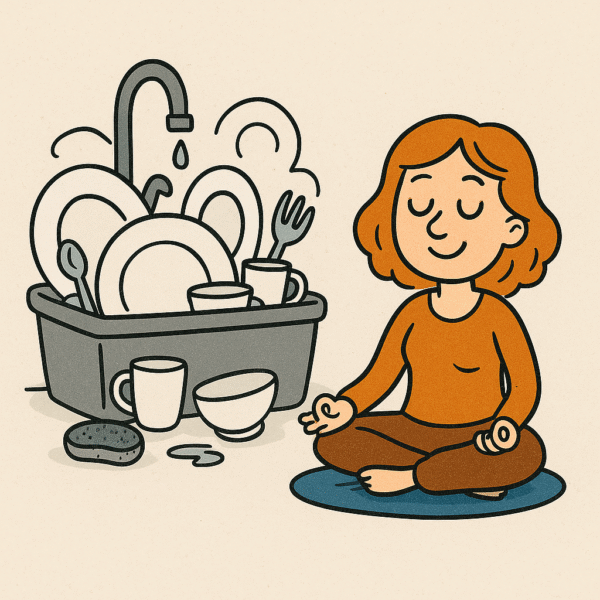 How to Become Enlightened and Not Do the Dishes