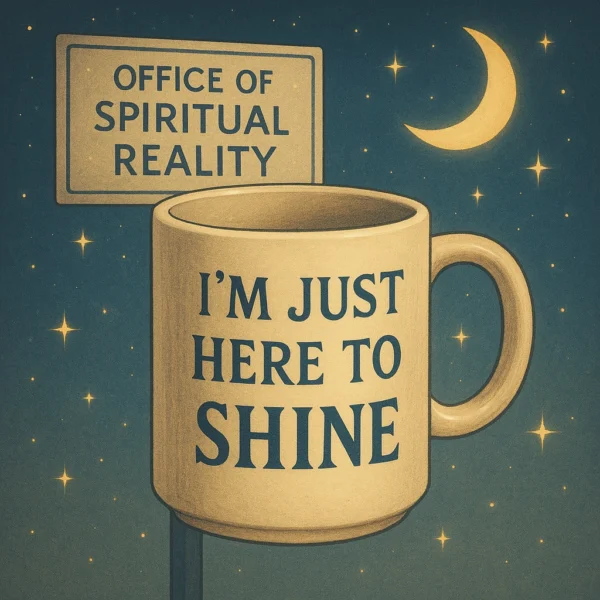 Sketch: Marita at the Office of Spiritual Reality