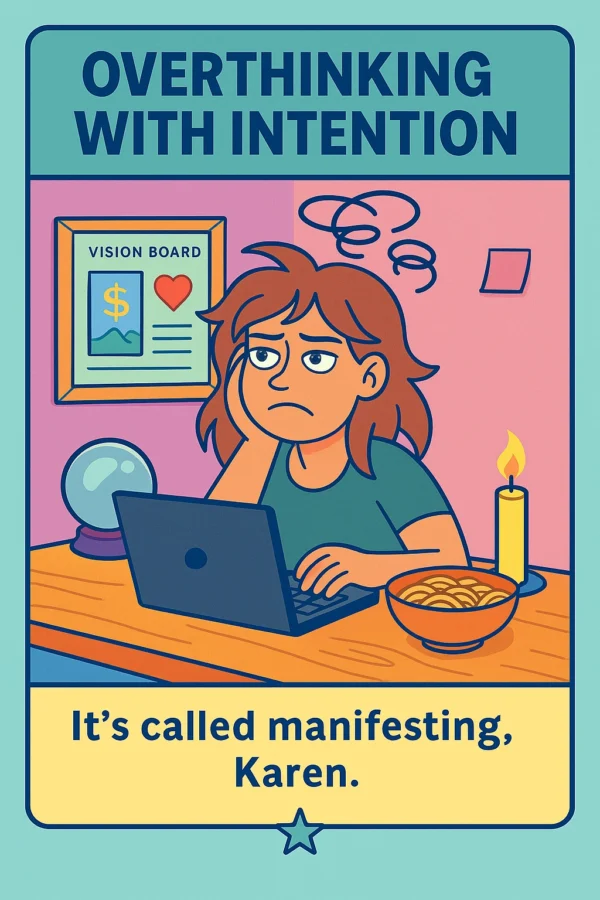 Seriously Enlightened: WTF Edition OVERTHINKING WITH INTENTION