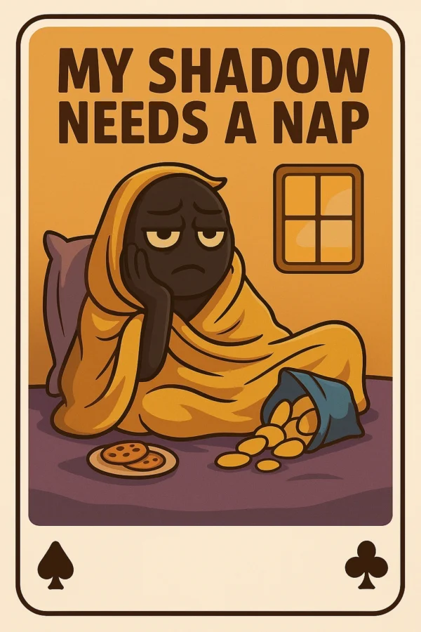 Seriously Enlightened: WTF Edition MY SHADOW NEEDS A NAP