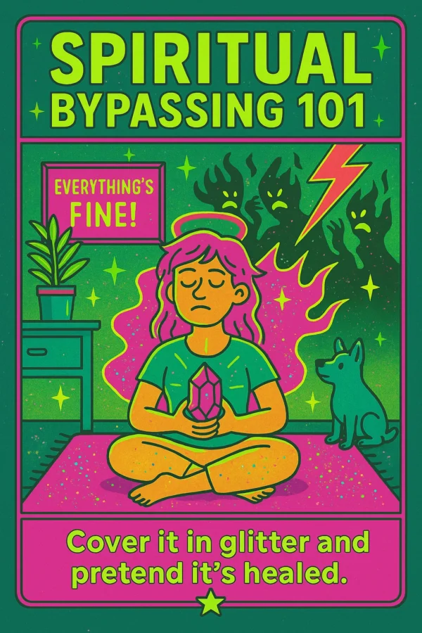 Seriously Enlightened: WTF Edition SPIRITUAL BYPASSING 101