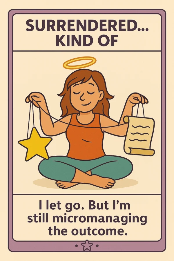 Seriously Enlightened: WTF Edition SURRENDERED… KIND OF