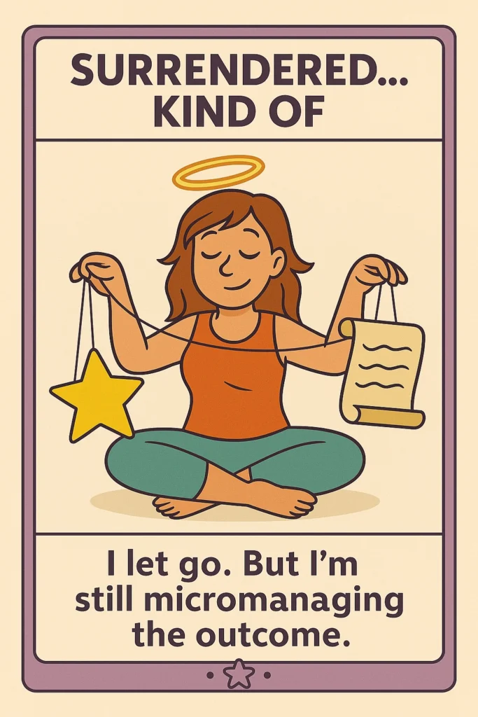Seriously Enlightened: WTF Edition SURRENDERED… KIND OF